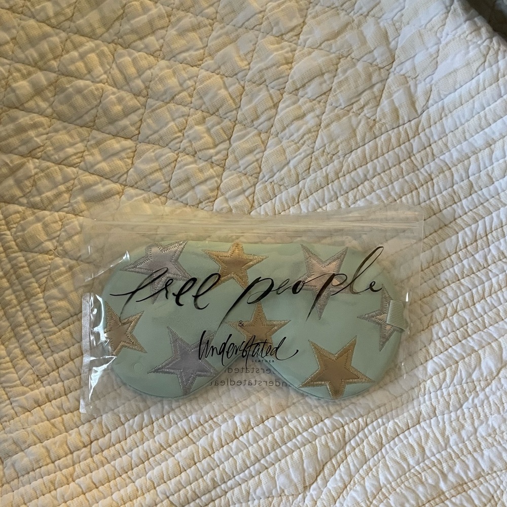 Free People Understated Leather Eyemask